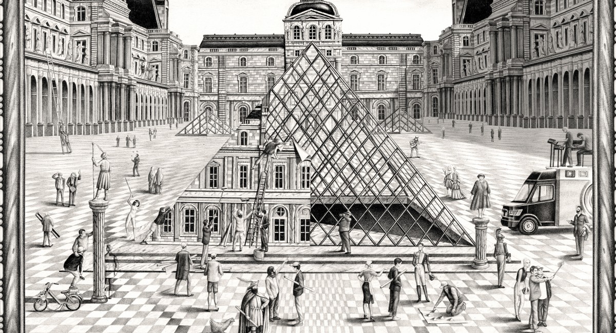 JR au louvre | Nils Frahm
